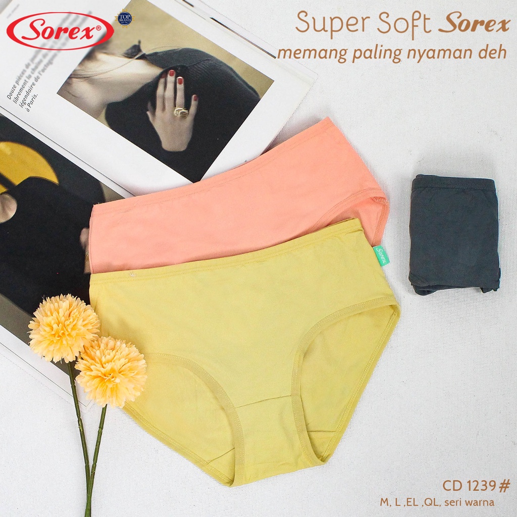 Celana dalam Wanita Basic 1239 Sorex supersoft