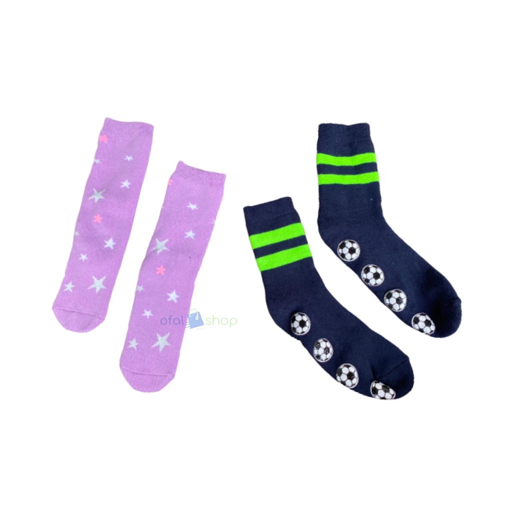 3 pcs Kaos kaki anak PAUD &amp; TK / kaos kaki anak motif boneka / kaos kaki lucu