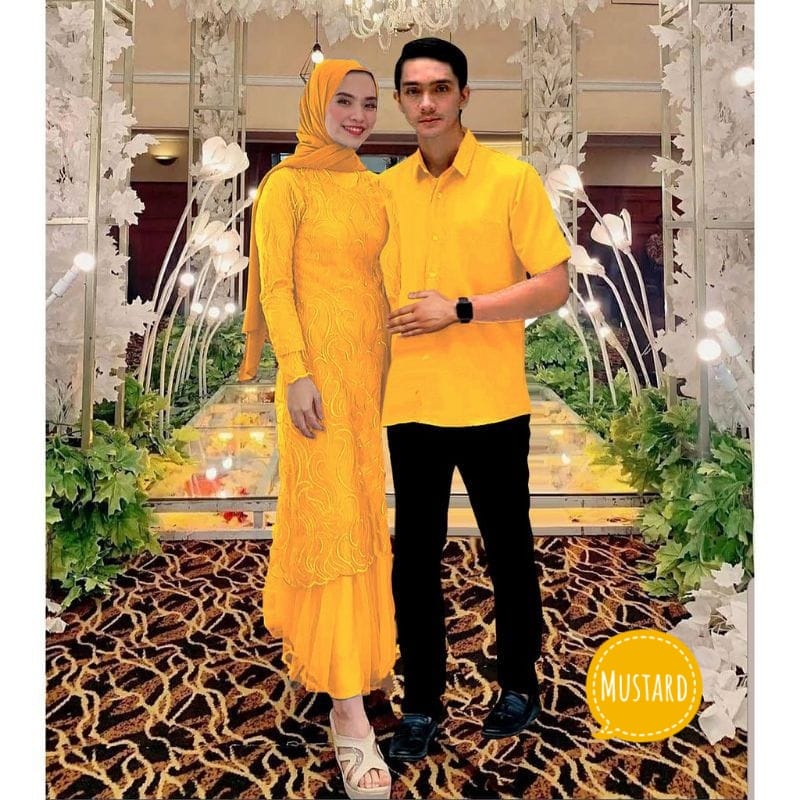 BJ - COUPLE GELARDINE KEMEJA PENDEK / UKURAN GAMIS M , L , XL , XXL KEMEJA L / GAMIS  Bahan Tile Mutiara Ruby Lapis Furing /GAMIS KONDANGAN / GAMIS COUPLE / KEMEJA PRIA BAHAN MOSCREPE LENGAN PENDEK/ KEMEJA COUPLE / GAMIS WANITA MURAH / GAMIS WISUDA/