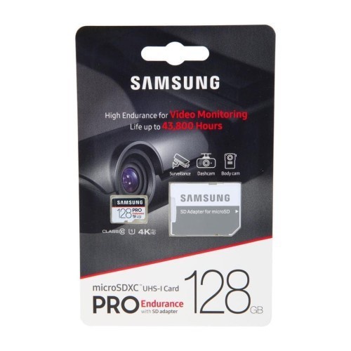 SAMSUNG MicroSD Pro Endurance Memory Card 64GB 128GB 256GB 512GB Garansi Resmi