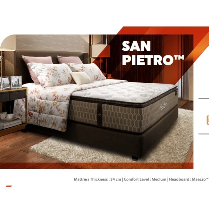 SpringBed Florence San Pietro | Kasur | Mattress Set