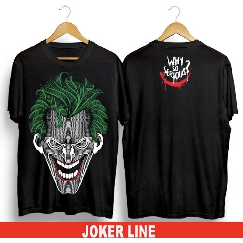 T-shirt Kaos/Baju Distro Original JOKER Line