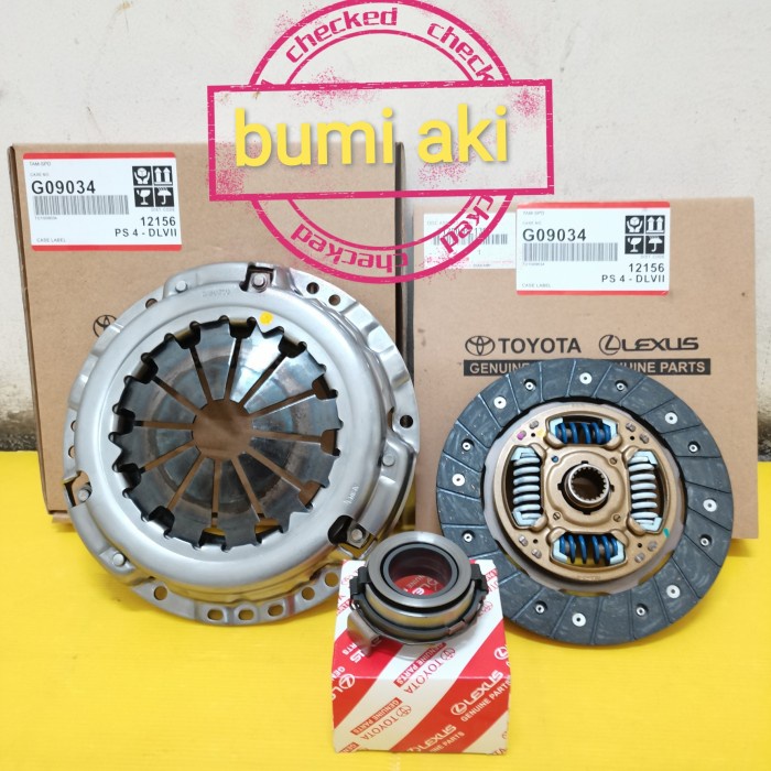 Kopling Set Kampas Lahar Dekrup Ori Toyota All New Avanza Xenia 1300Cc