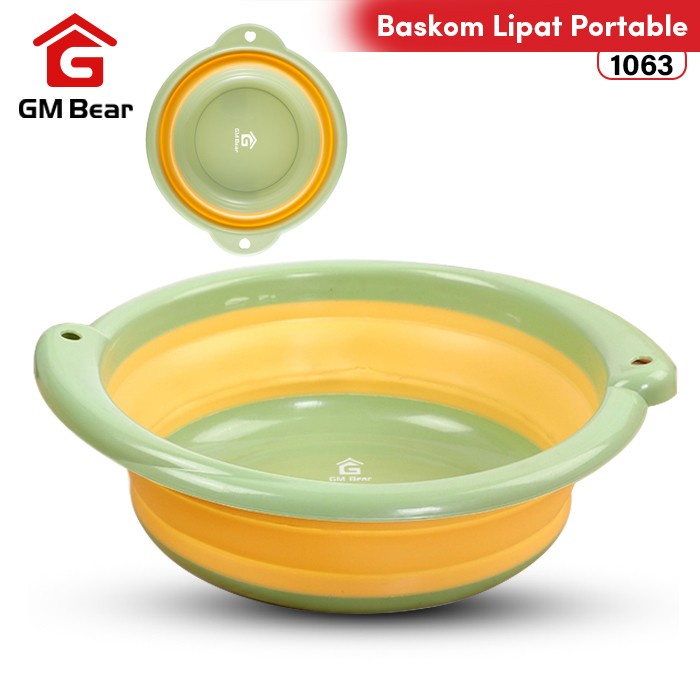 GM Bear Baskom Lipat Portable P0152 - Ember Lipat Portable