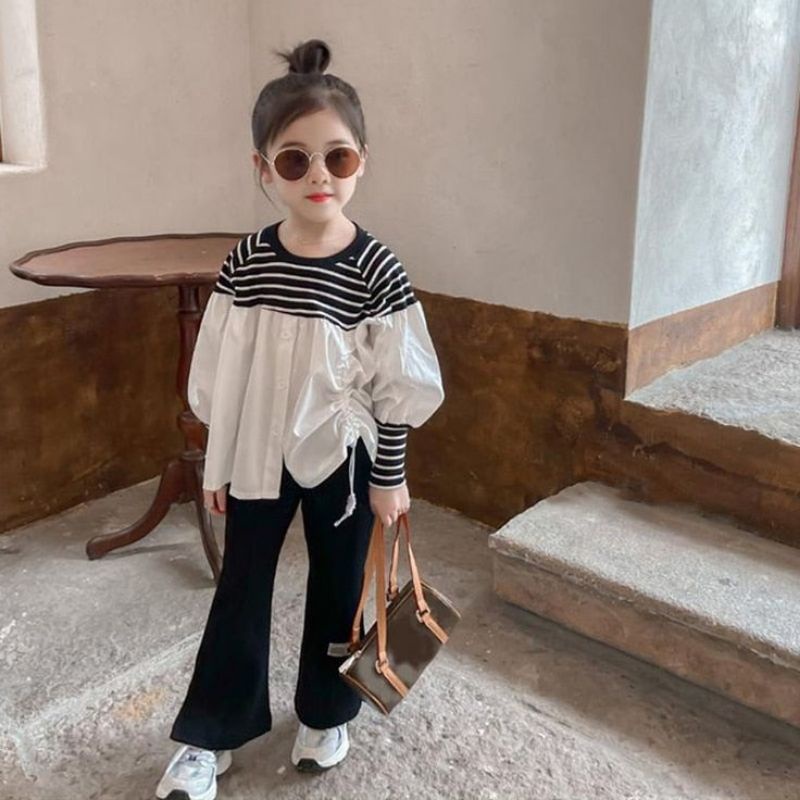 Atasan Blouse Lyodra Anak Perempuan Lengan Panjang 2-5 Tahun