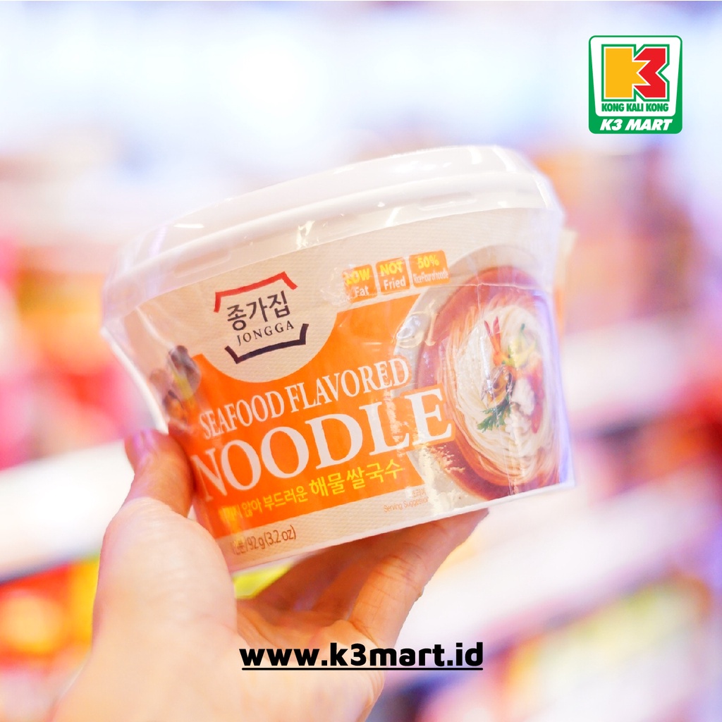 

Jongga Rice Noodle With Spicy Seafood 92gr