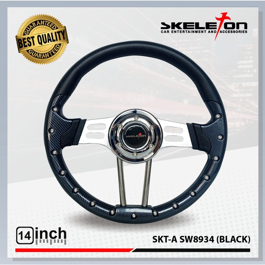 Stir Mobil 14&quot; inch -Steering Wheel Universal - Setir - SKT-A SW8934