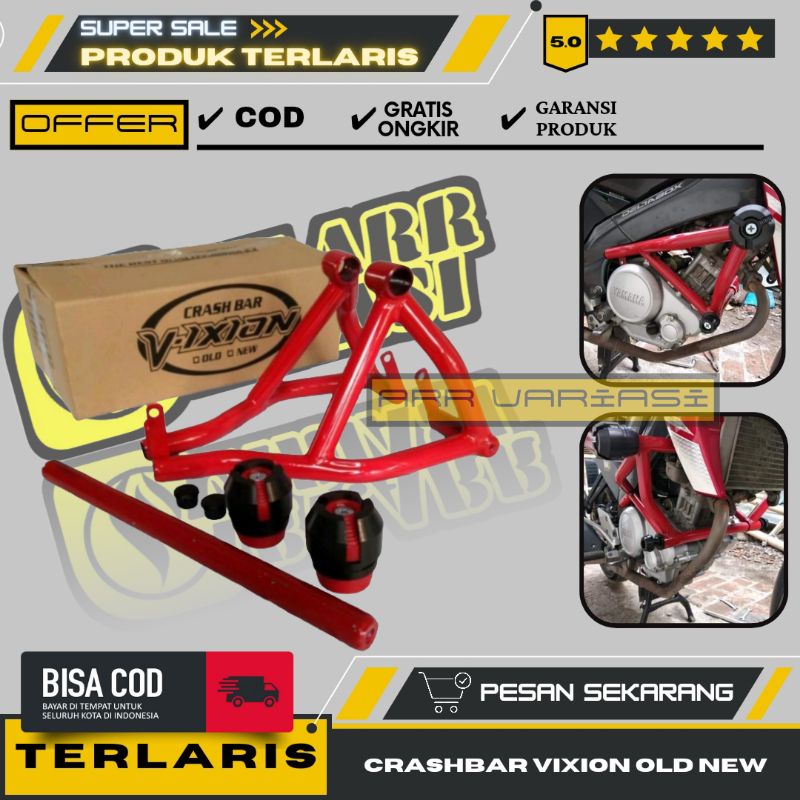 Crashbar NEW VIXION NVL DAN NVA