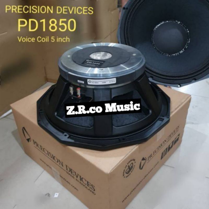 PRECISION DEVICES PD1850 COMPONENT SPEAKER PD 1850 18 INCH