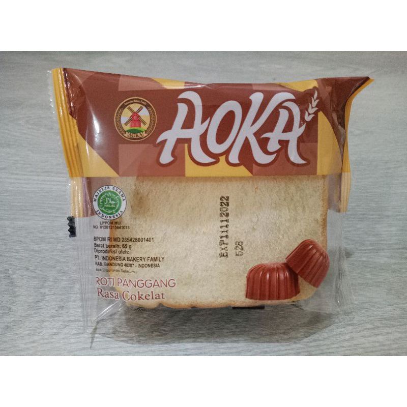 

Roti Panggang Aoka Rasa Cokelat