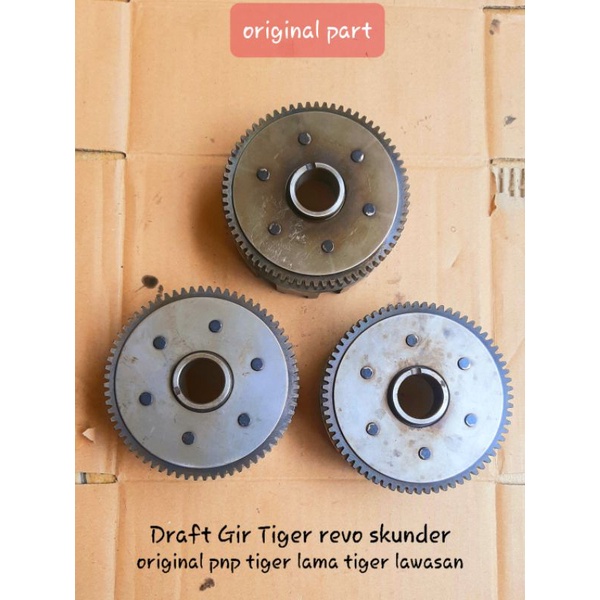 draf gir ronsel tiger revo original copotan motor