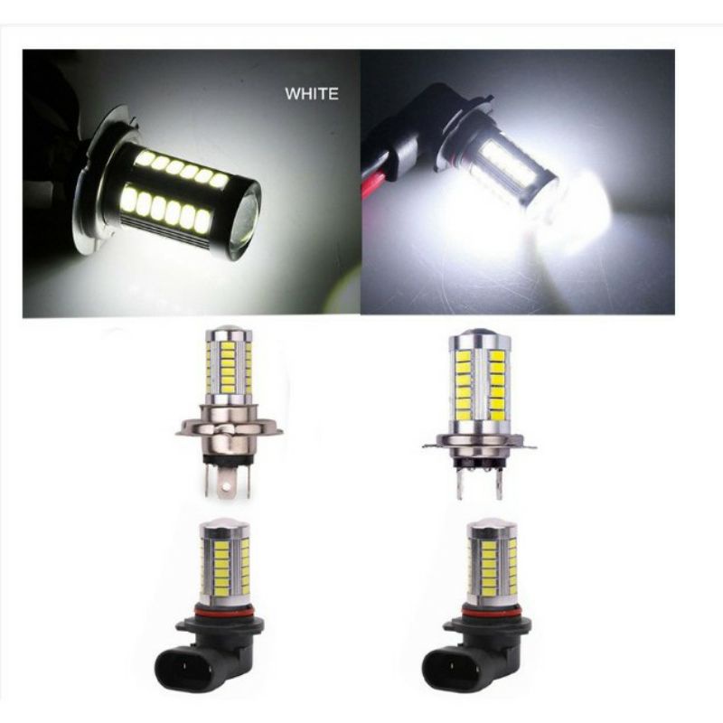 Bohlam Lampu Fog Lamp Kabut FOGLAMP HB3 / 9006 16Watt LED 33 Super White