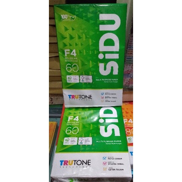 

Kertas Hvs Sidu F4 / 60 gram