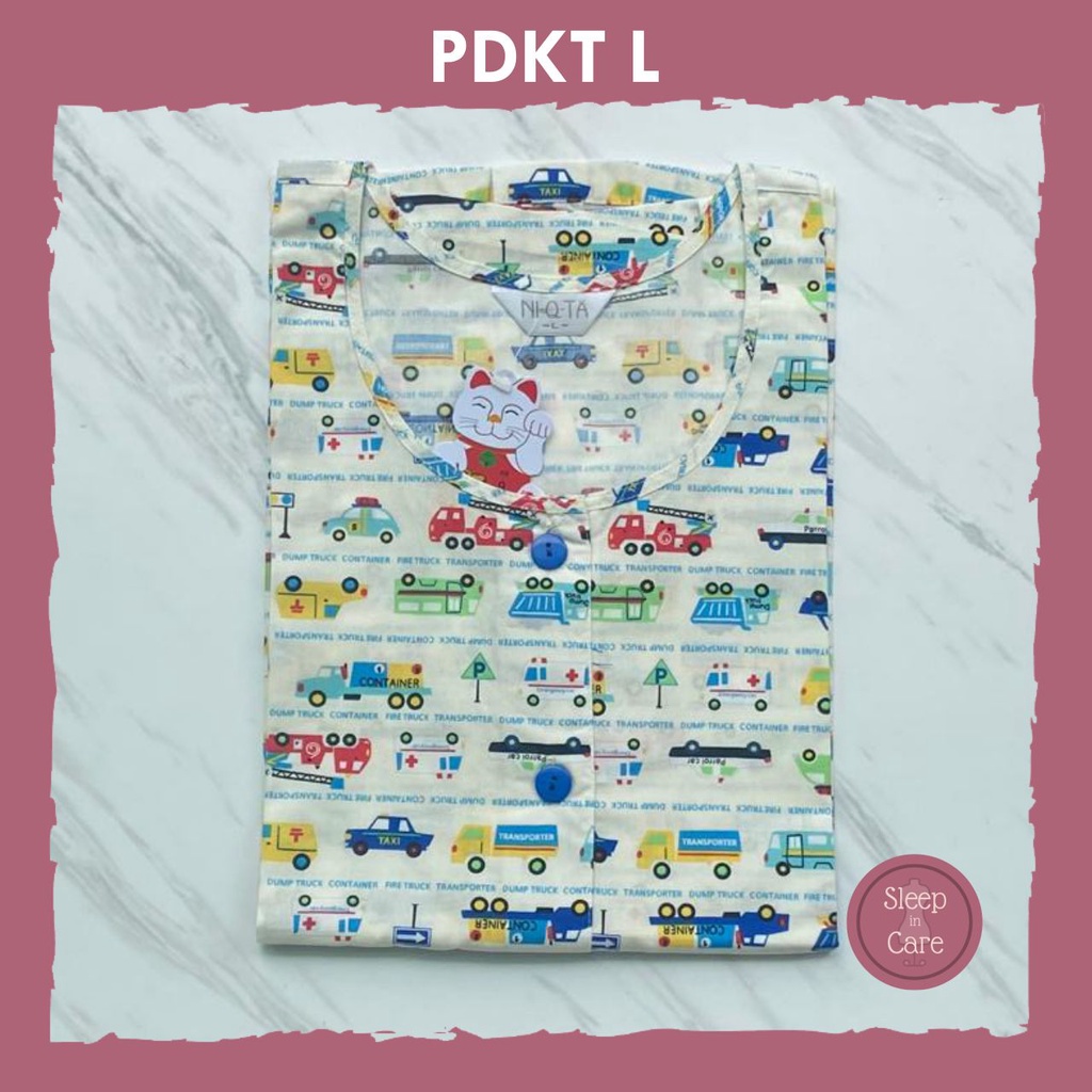 Piyama niqta PDKT L (Lengan Kutung Cln Pendek)