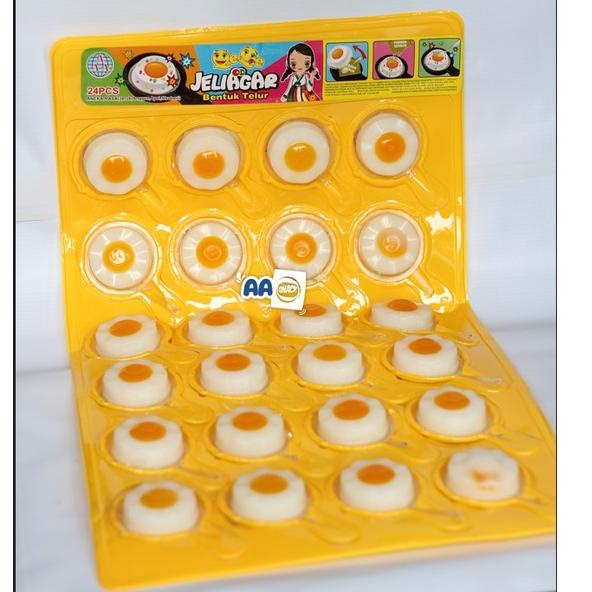 

Super promo JELLYAGAR BENTUK TELOR ISI 24 34