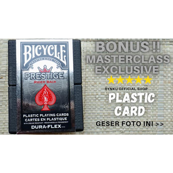 KARTU REMI BICYCLE PRESTIGE PLAYING CARD (KARTU PLASTIK)