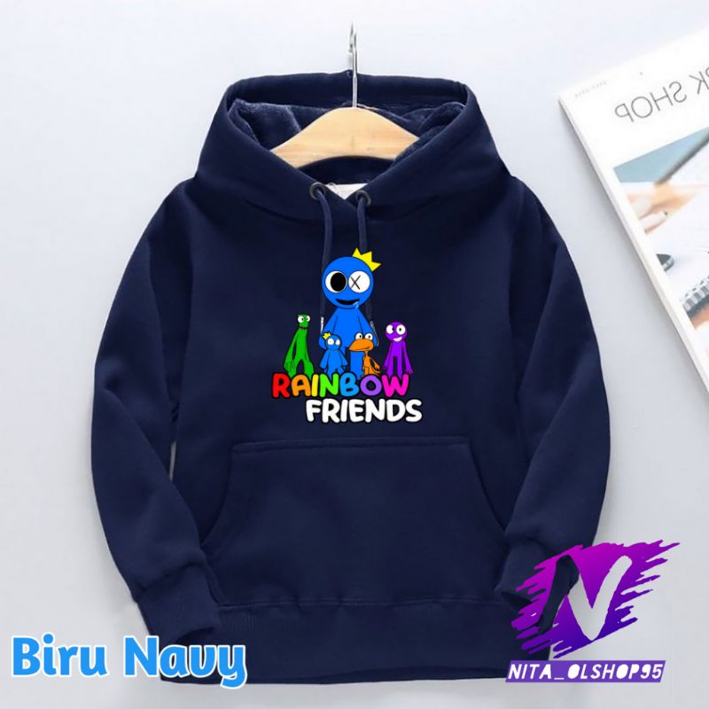 hoodie rainbow friends sweater hoodie anak raonbow friends