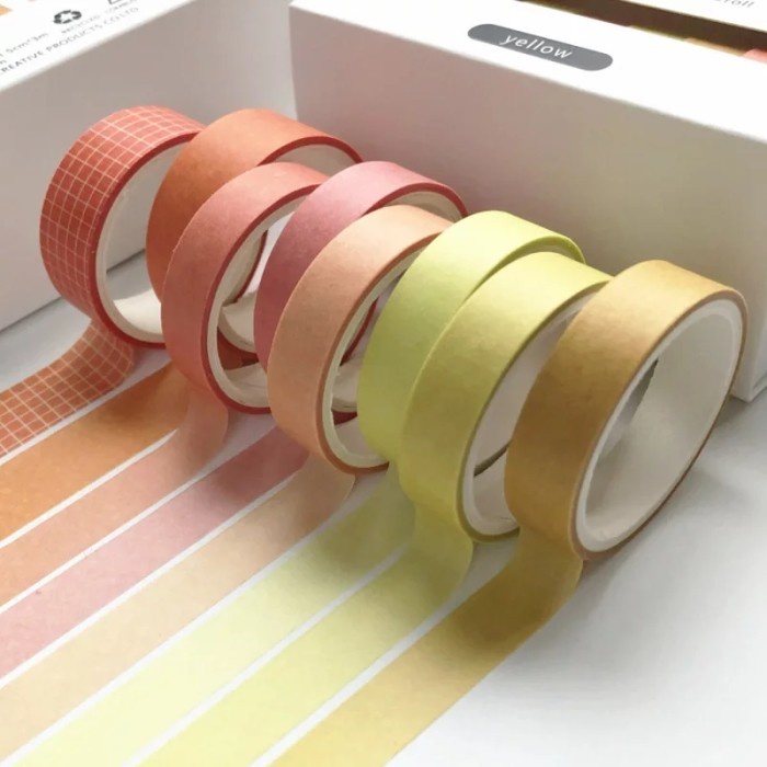 

Code714 Paper Washi Tape Set 8Pcs/Set