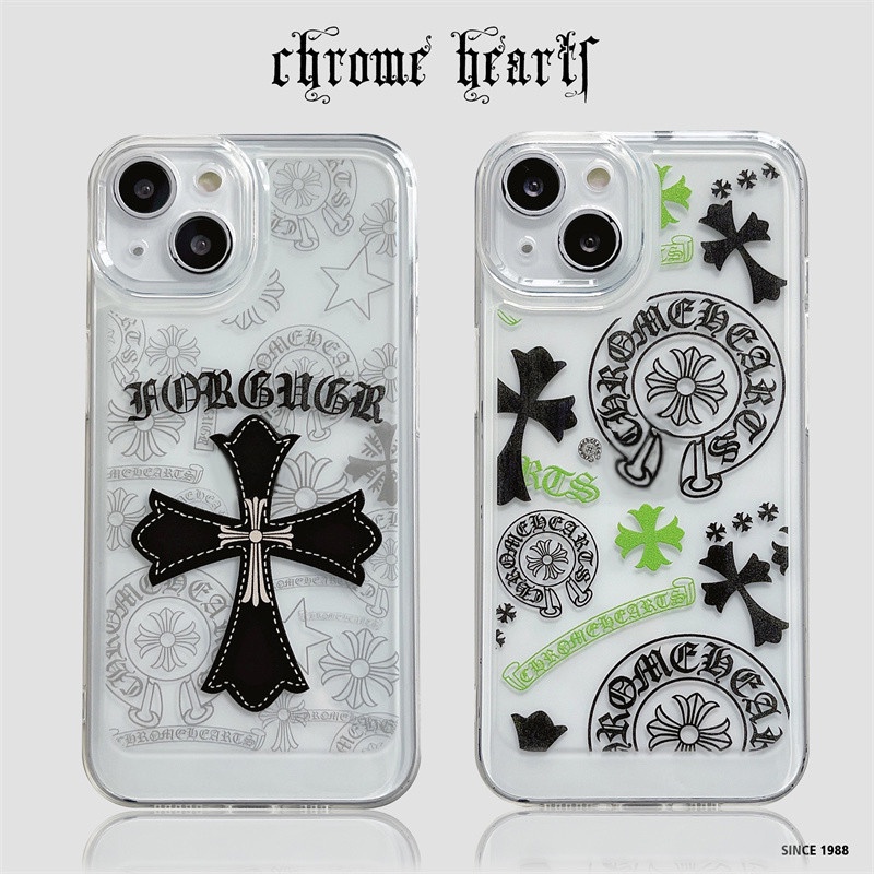 Casing Soft Case TPU Motif label Silang Vintage Untuk IPhone 13 / 14 / 13 / 12 / 11 Pro Max / X / XR / 8 / 7 Plus