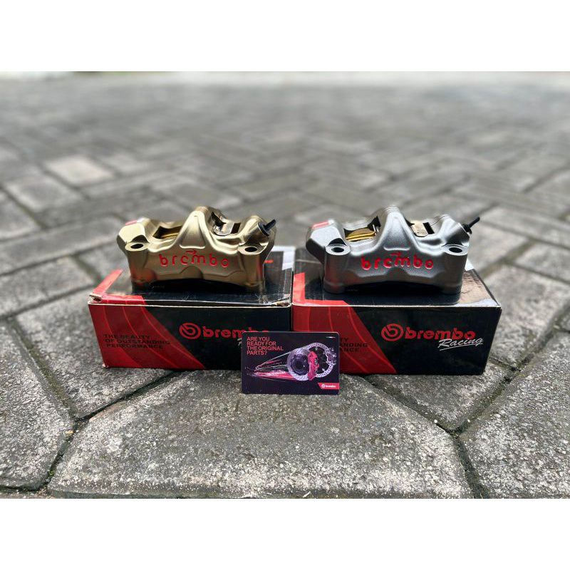 KALIPER BREMBO ORIGINAL DEPAN KANAN KALIPET BAWAH BREMBO M50 GP4RX