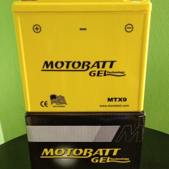 Aki Motobatt MTX9 Thunder 125CC 250CC Apache 150CC Pulsar 180CC 200CC Motor Suzuki