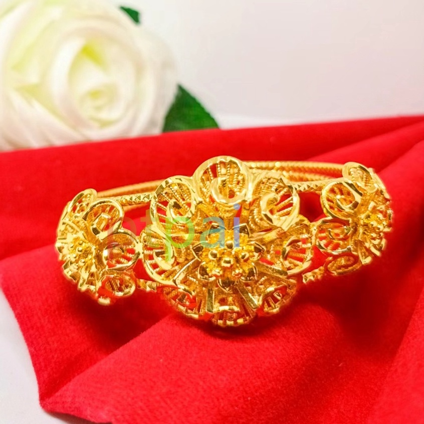 Gelang tangan Keroncong terbaru bunga xuping fashion perhiasan bangle
