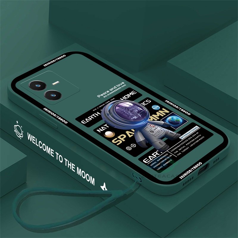 Soft Case Huawei P30 Lite Nova 5T 3i Nova 7i Y6P Y7A Y6 Pro Y7 Pro 2019 Y9S Motif Astronot