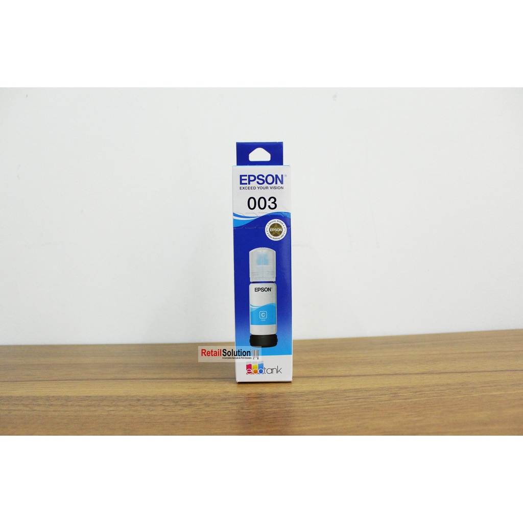 Tinta EPSON 003 Cyan Biru - Tinta Epson L1110 L3110 L3150 L5190