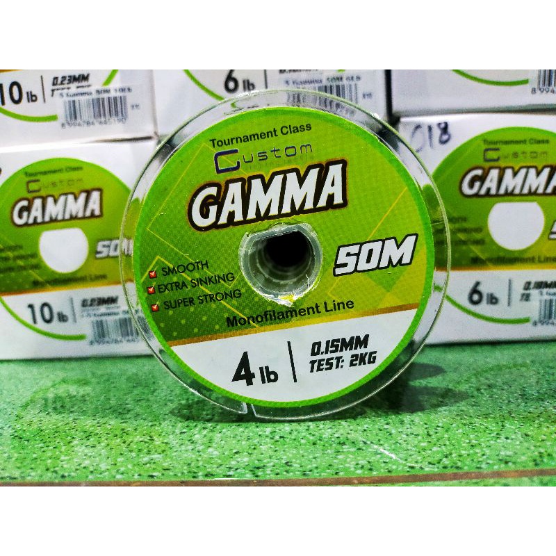 Senar Pancing Murah Custom Tournament Class Alpha Beta Delta Gamma 50m