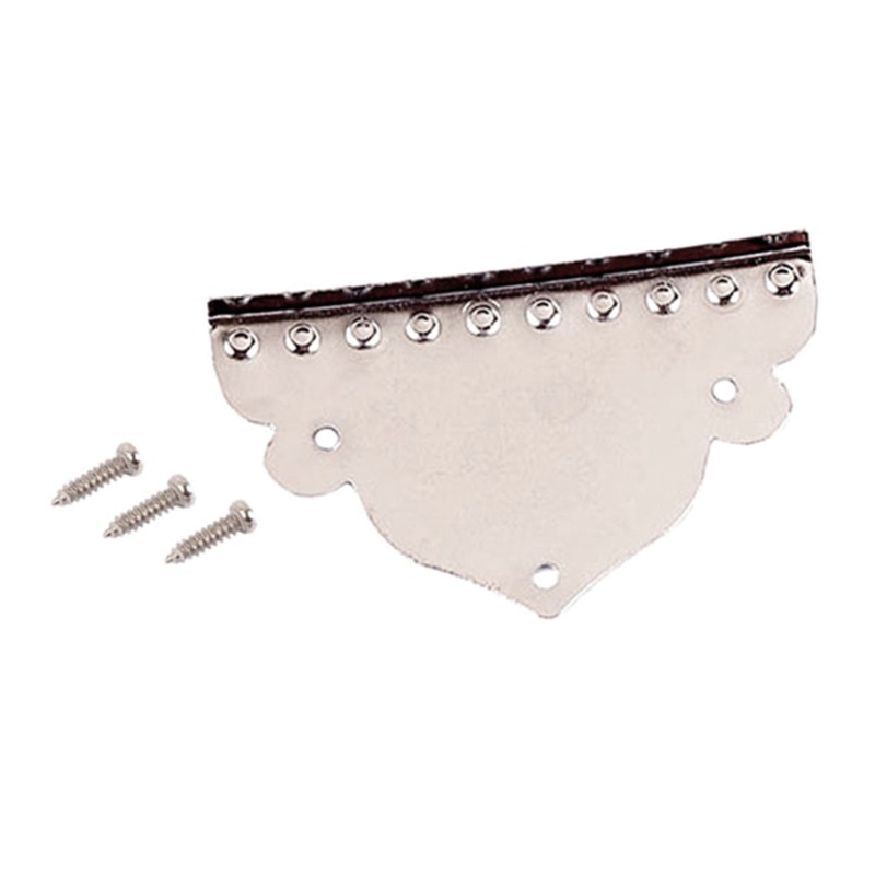 Tailpiece Pengganti Ukuran 3.6x2.4 Inch Dengan Sekrup Mounting 10 Senar Untuk Mandolin