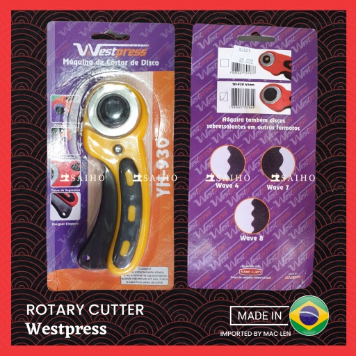 WESTPRESS - Rotary Cutter 45 mm | Made in Brazil