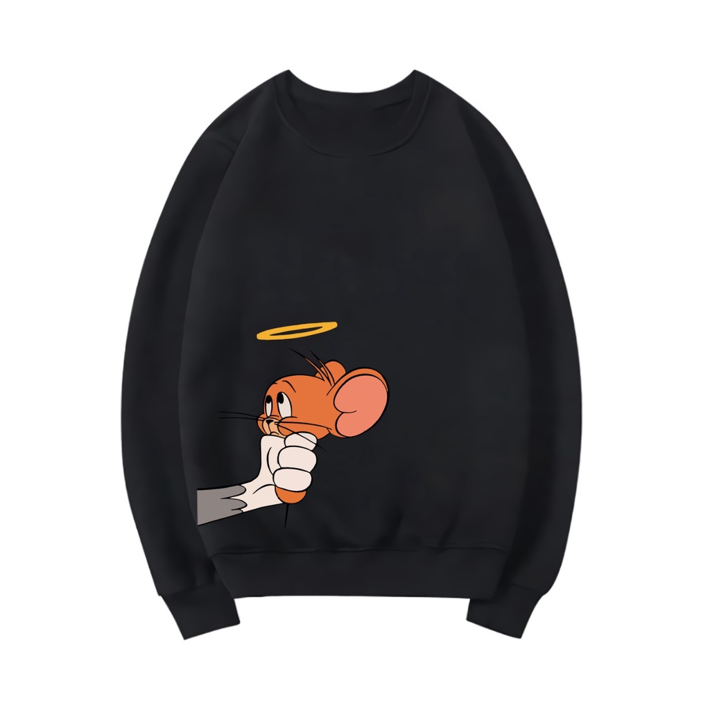 CARTOON SWEATER Tom And Jerry COUPLE PRIA WANITA - SWEATER COUPLE - CREWNECK SWEATER TERBARU