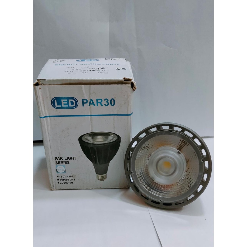 lampu led par 30 COB 30w cahaya putih 6000k / LAMPPU LED / BOHLAM LED PAR / LAMPU PAR