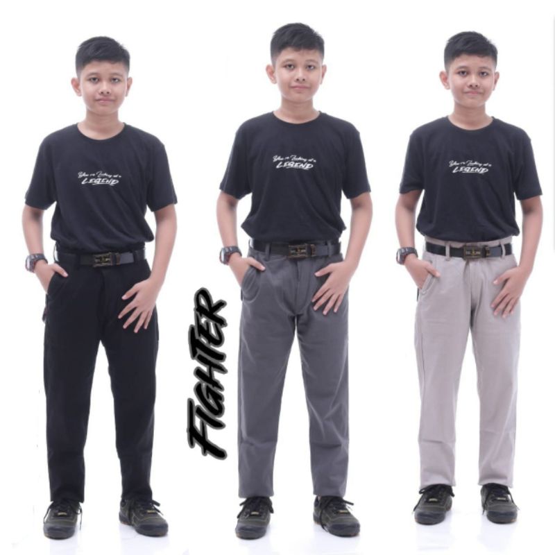 CELANA ANAK CHINO CHINOS PANJANG FIGHTER