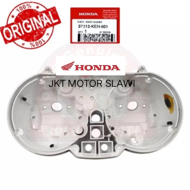 37212 KEH 601 Case assy under rumah dudukan spido meter megapro primus asli Honda