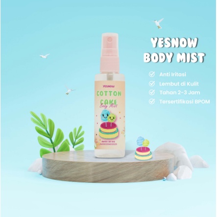 YESNOW BODY MIST SOMETHING SWEET &amp; FRESH 60ml