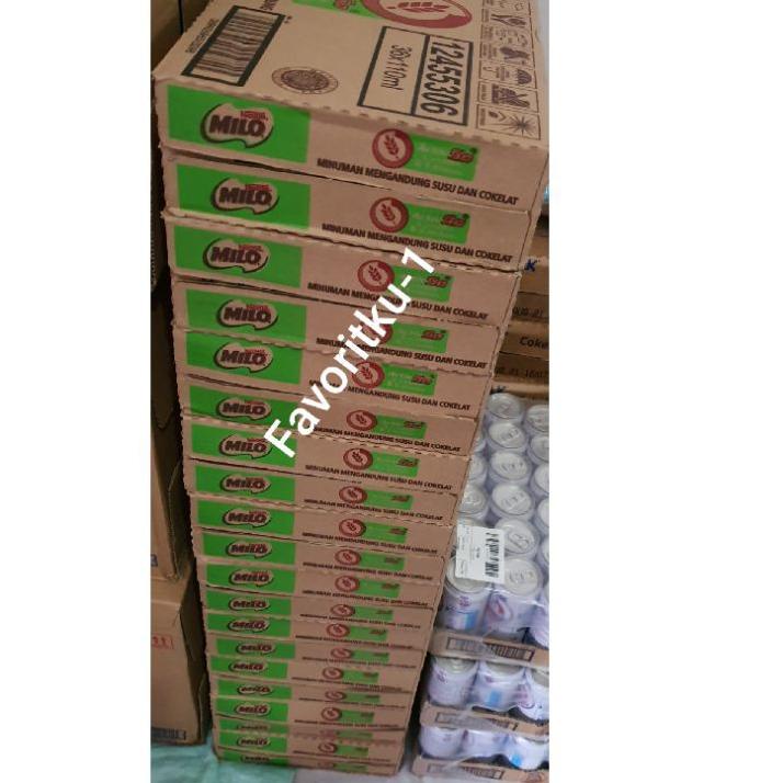

COD Susu MILO ACTIV-GO UHT Kemasan Kotak 110 ml. 1 Dos Isi 36 Kotak !!