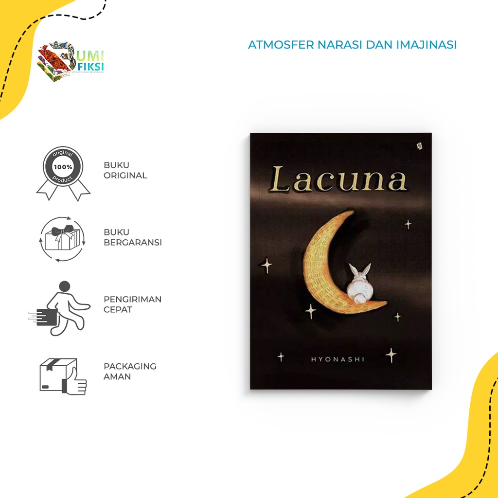 Buku Novel - Lacuna - Hyonashi - Bukune