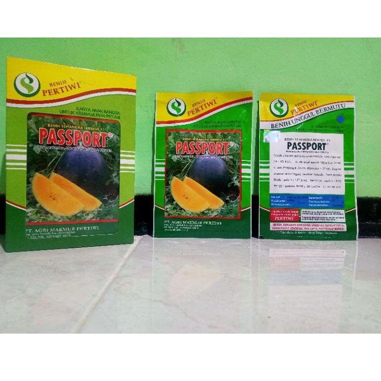 [NMR.18Oc22ĸ] Benih semangka kuning hibrida F1 PASSPORT - 20 gram