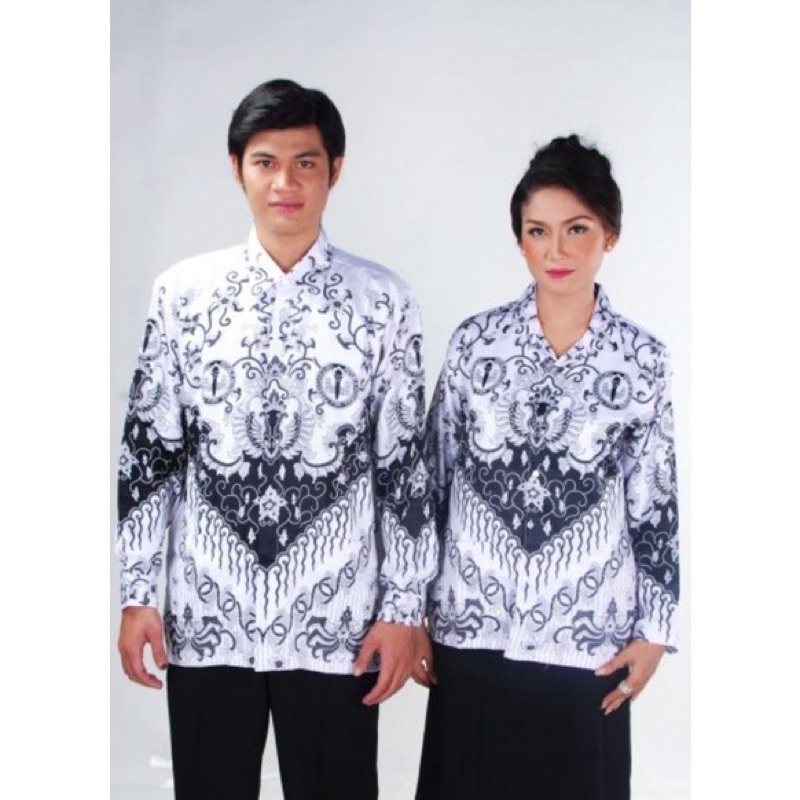 BAJU SRAGAM PGRI PURING/NON PURING/BAJU SRAGAM BATIK PGRI