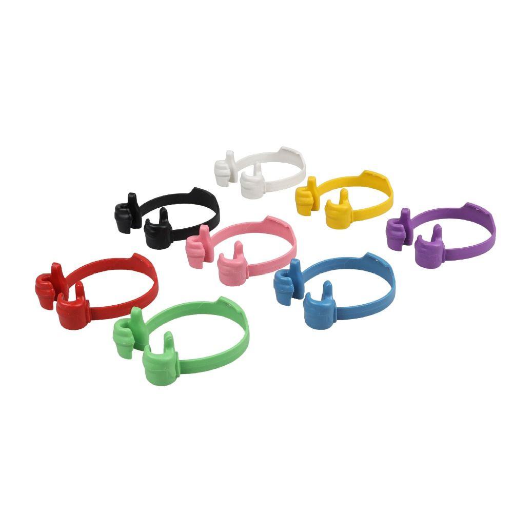Preva 3PCS Bracket Jempol Multicolor Universal Stand Plastik Bermanfaat