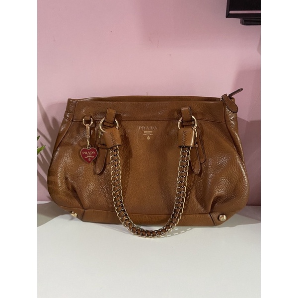 Tas Tote Prada Kulit