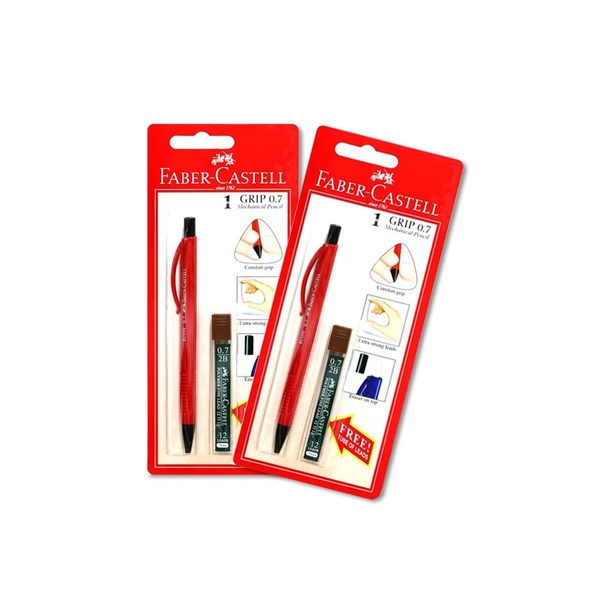 

Faber Casttell Grip Matic 0.7 + Refill 0.7