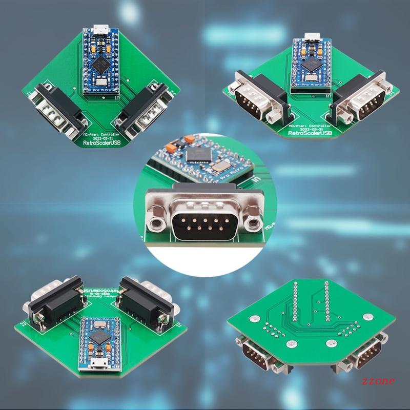 Zzz Adapter Papan Sirkuit Controller USB Untuk SegaGenesis / MD-