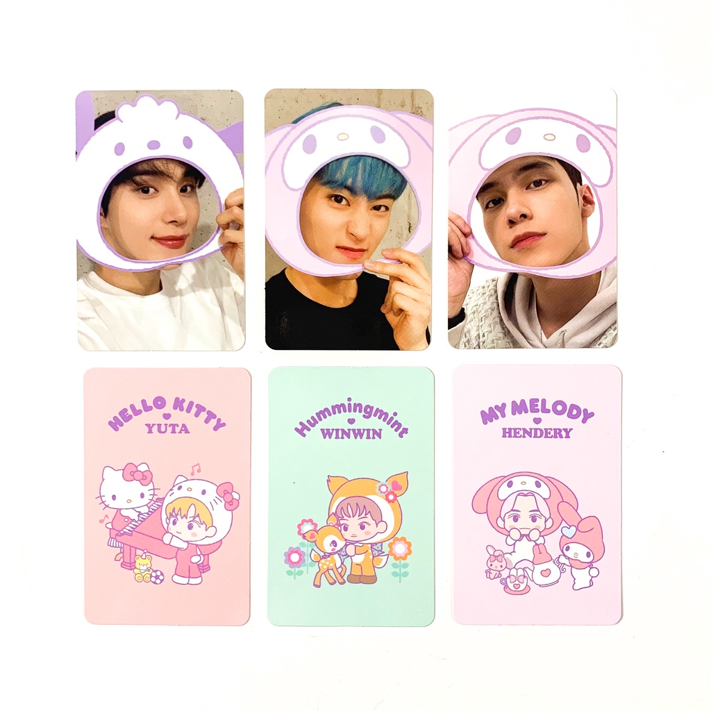 [sharing] NCT X SANRIO 2.ND MD - Random Trading Card Set B Ver