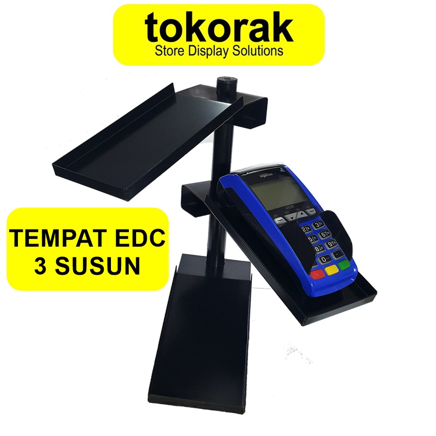 TEMPAT EDC RAK 3 SUSUN - DUDUKAN EDC 3 TINGKAT