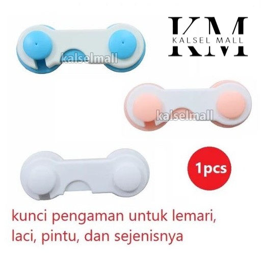 Alat Bantu Kunci Pengaman Pengait Kaitan Kait Laci Pengait Pengunci Lemari Pintu Kulkas Perabotan Kotak Box Dari Baby Lock Brand Safety Safe Lock Home House ART38