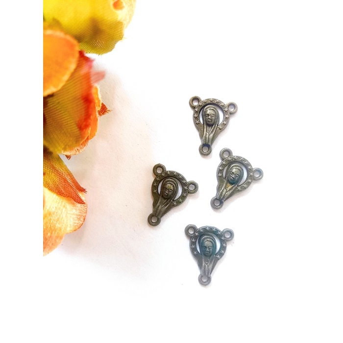 Charm liontin variasi kalung gelang anting motif bunda maria ver 3