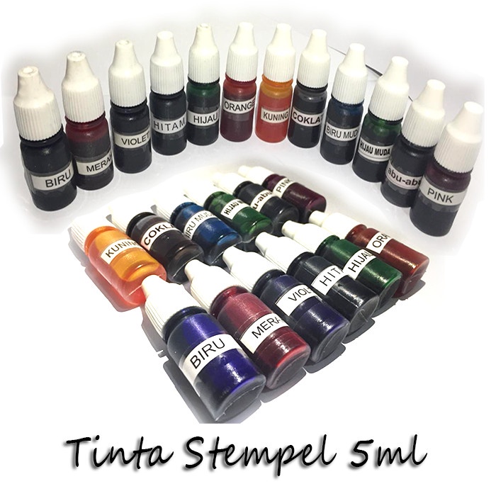 

Berkualitas Tinta Stempel Warna / Flash 5Ml Sale!!!