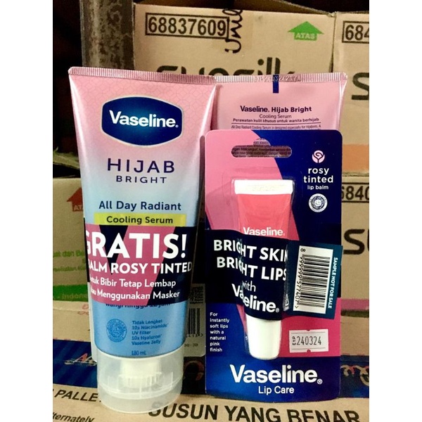 Vaseline hijab bright cooling serum